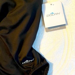 DOLPHIN swimsuit, size S,‎ keyhole back, NWT